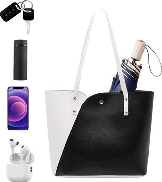 Generic Reusable Grocery Bags - Purso Large for Women | Oversized Shoulder Bag Work Beach Travel Shopping Bag Fashion Durable Tote Bag for Daily Use Mom Gift,