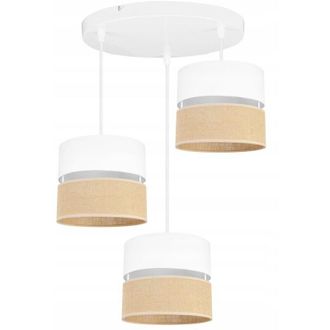 OEM L&aacute;mpara Colgante, L&aacute;mpara De Techo, Pantalla 20 Cm Blanca