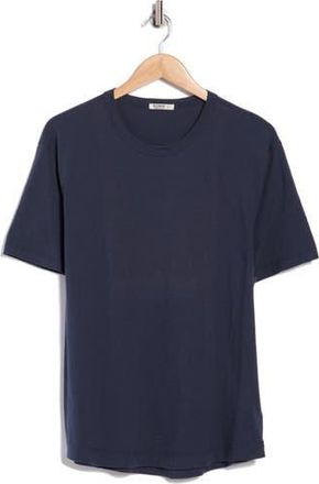 Buck Mason Pima Cotton Slub Curved Hem T-Shirt in Midnight at Nordstrom Rack, Size Xx-Large