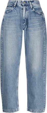 Tanaka Jeans crop The Skate - Blu