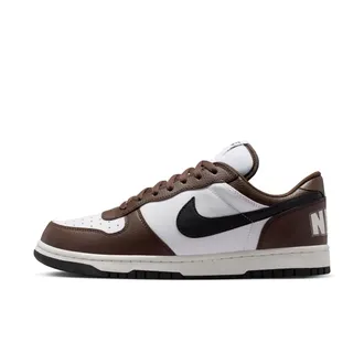Nike Mens Big Low Shoes in White | 355152-110