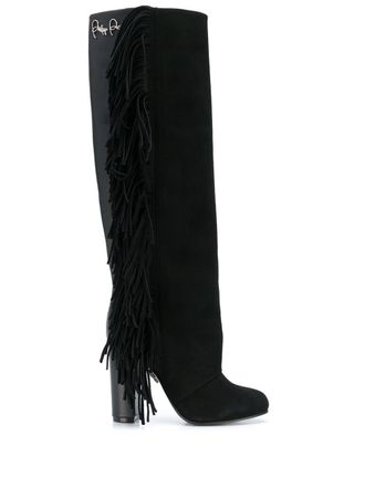 Philipp Plein Stivali High Signature - Nero