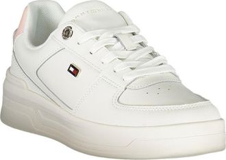 Tommy Hilfiger Leather Low-Top Sneaker - White
