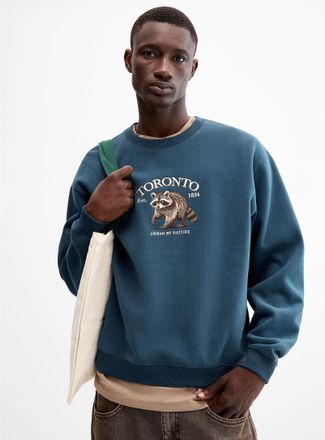 Le 31 Mens Canadian destinations sweatshirt Comfort fit