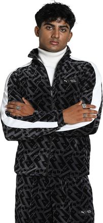 Puma Puma Mens X Squid Game T7 Iconic Track Ja Tracksuit Top Puma Black M