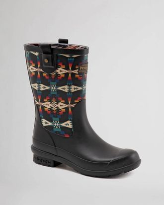 Pendleton Womens Tucson Rain Boots In Black