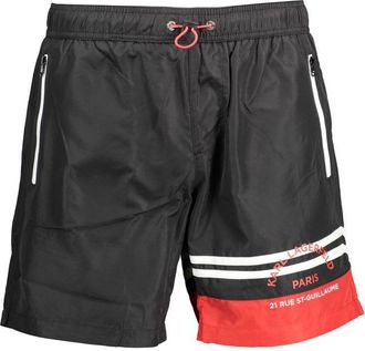Karl Lagerfeld Polyester Mens Swim Mens Boxer