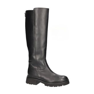 Gabor Schoenen, Dames, Zwart, 38 EU, Leer, Hoge Laars