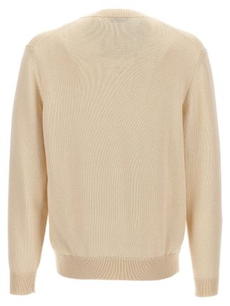 Etro Logo-Embroidered Sweater - Cream