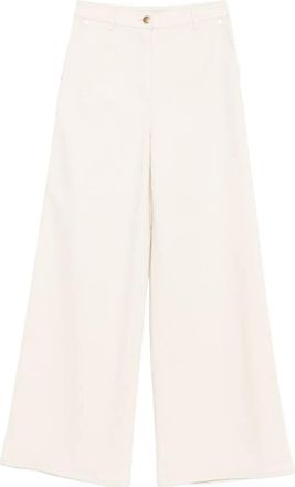 Agnona Katoenen broek - Beige