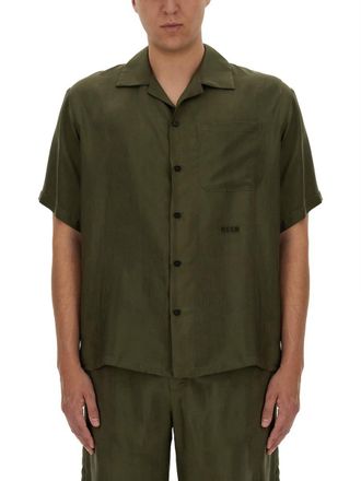 Msgm Shirt With Logo