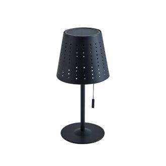 Lindby L&aacute;mparas Solares hilario En Negro De Metal - Lindby