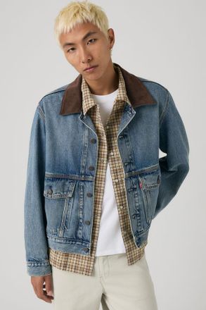 Levi's Campton Trucker Jacket - Men - L - Medium Wash / Special Plans