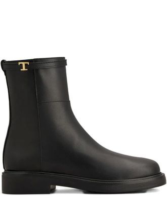 Tod's Stivaletti in pelle - Nero