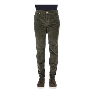 Jacob Cohen Pantaloni Slim-fit Scott - - Trousers - Uomo - Verde - W32