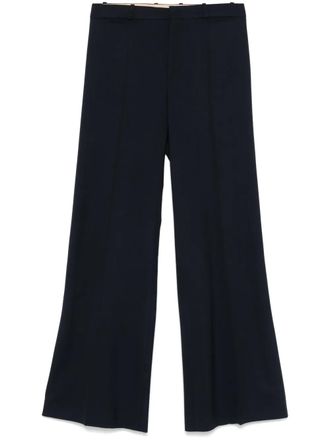 Chloé flared tailored trousers - Blue