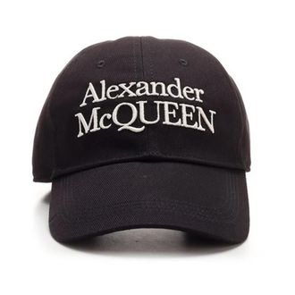 Alexander McQueen Stijlvolle Hoed voor Modieuze Looks - Heren - Petten - Zwart - ONE Size - Accessoires