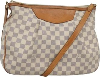 Louis Vuitton Pre-owned Cross Body Bags, female, White, Size: ONE SIZE Pre-owned Canvas louis-vuitton-bags