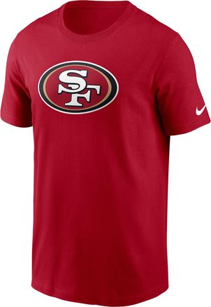 Nike San Francisco 49ers Logo Essential Nike Mens NFL T-Shirt in Red | N1996DL9B-UXR