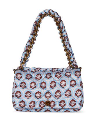 Etro Borsa a spalla Bond media trapuntata - Blu