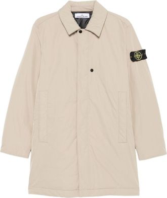 Stone Island Patch-Pocket Coat - Mens - Polyamide/Polyester/Elastane