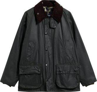 Barbour Bedale Waxed Jacket - Heren - Zomerjassen - Groen - S - Katoen - Jassen