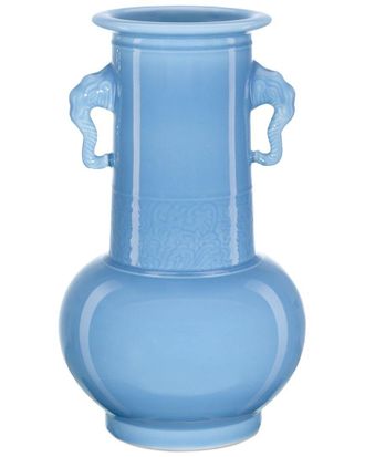 Currey & Company Elephant Handles Vase