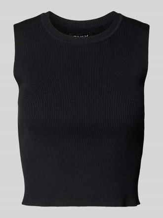 Only Slim Fit Crop Top aus Viskose-Mix Modell MAJLI in Black, Gr&ouml;&szlig;e XL