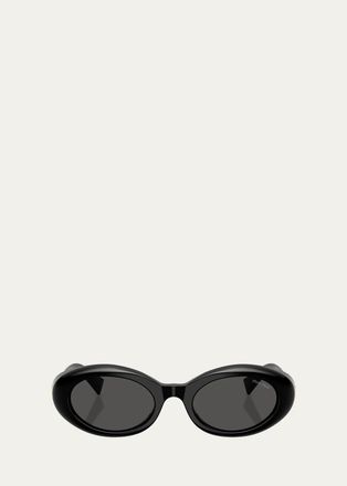 Miu Miu MU B09SF 52MM Oval Sunglasses
