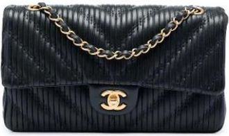 Chanel Borsa a spalla Pre-owned Pleated - - Pre-owned - Donna - Nero - ONE SIZE