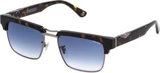Police SPLP25 ORIGINS 62 0509 Mens Sunglasses Tortoiseshell Size 55