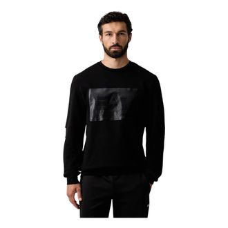 Emporio Armani Emporio Armani Ea7, Hombre, Sudaderas, Negro, Talla: XL