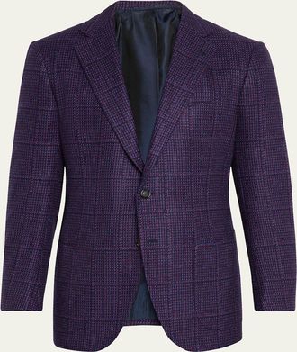 Cesare Attolini Mens 3-Ply Cashmere Sport Coat