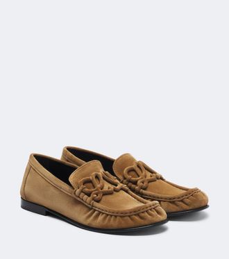 Loewe Mocasines Double L de ante