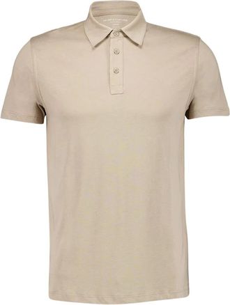 Majestic Filatures Heren, Tops, Beige, Maat: S Katoen