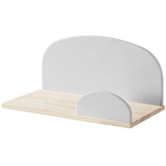 Les Tendances Estante De Pared Kiddy Madera Gris Fr&iacute;o 45 Cm Vipack