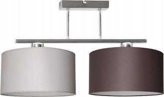 OEM L&aacute;mpara Colgante Moderna, Pantalla De Material Cromado, Led