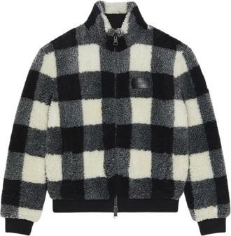 Givenchy Geruit fleecejack - Heren - Jassen - Veelkleurig - Maat: XL Fleece
