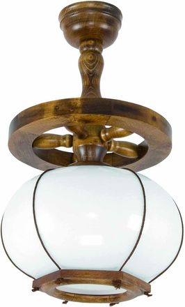 OEM L&aacute;mpara Colgante De Madera Con Pantallas Retro 2-025/5