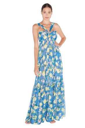 La Perla Amalfi Twist Dress - Blue
