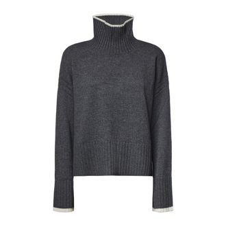 Pinko Pinko, Truien & Vesten, Dames, Grijs, XS, Coltruien