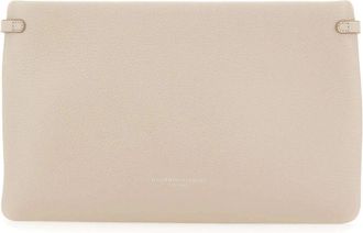 Gianni Chiarini Hermy Clutch - Dames - Clutches - Beige - ONE Size - Leer - Tassen