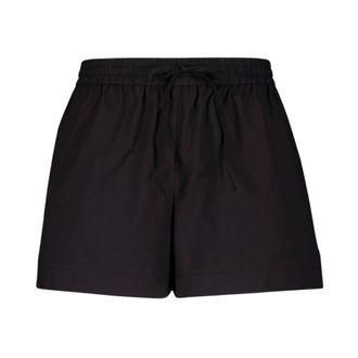Matteau Short Shorts, female, Black, L, Black Summer Cotton Shorts