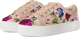 Blue by Betsey Johnson Jayla Womens Shoes Blush Floral : 8.5 M, Canvas