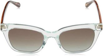 Fossil Brown Gradient Square Ladies Sunglasses FOS 2126/G/S 00OX/HA