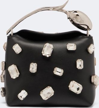 Erdem Bolso Bloom Mini de piel adornado
