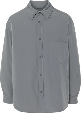 Autry Gewatteerd Overhemd Jack - Heren - Casual Overhemden - Grijs - S - Overhemden