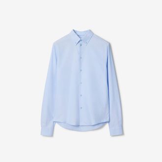 Burberry Slim Fit Cotton Oxford Shirt, Size: XXXL