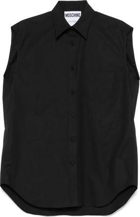 Moschino Camicia in popeline - Nero