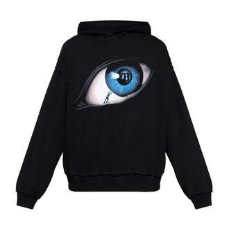 Misbhv Hoodies, male, Black, Size: 2XL Sweatshirt with print